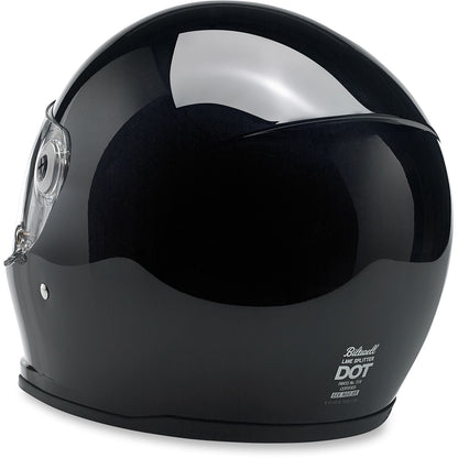 Biltwell Inc. Lane Splitter Helmet - Gloss Black_352119