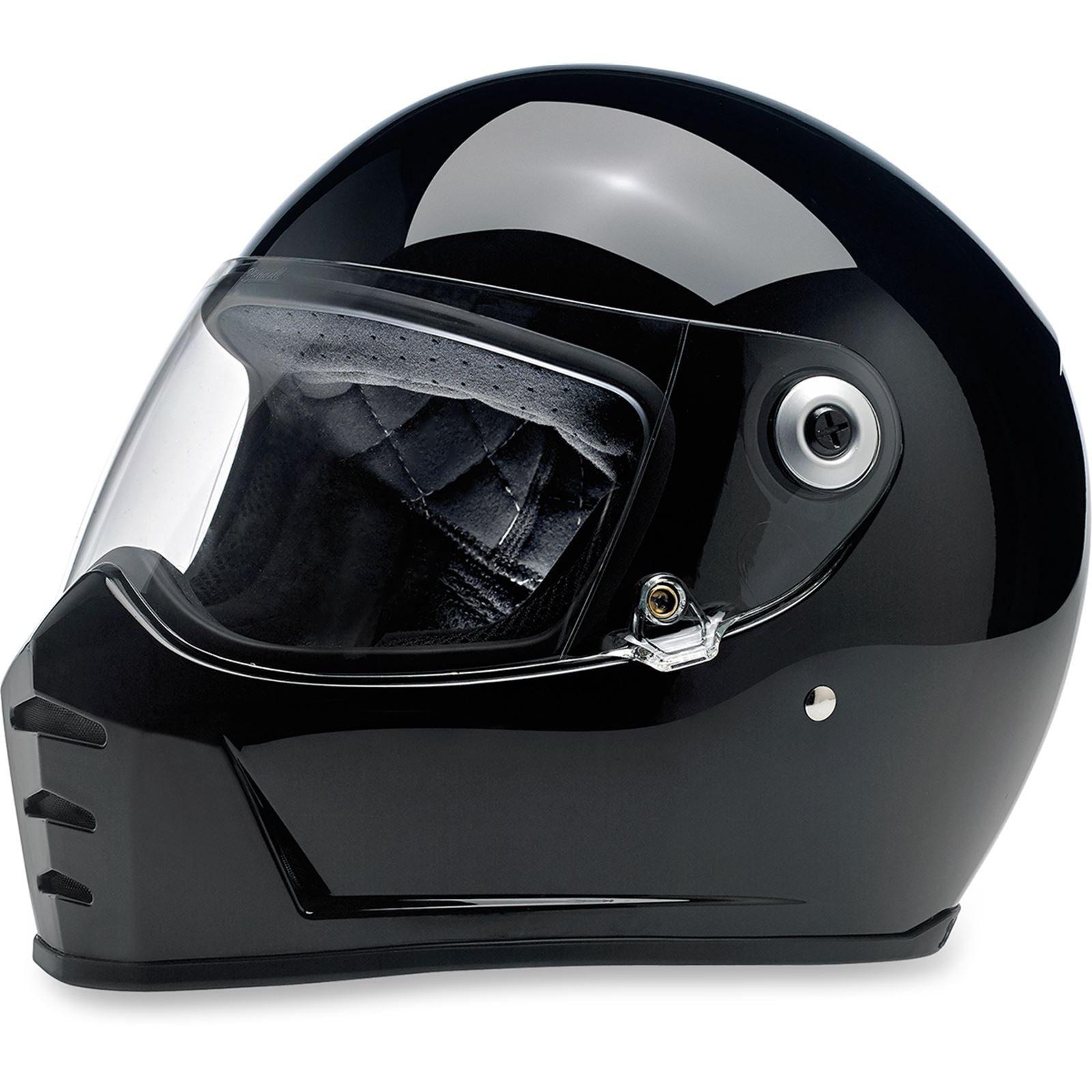 Biltwell Inc. Lane Splitter Helmet - Gloss Black_352123