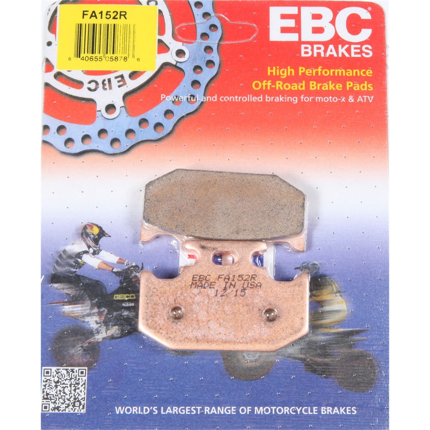 EBC Brakes Brake Pads FA152R_291061