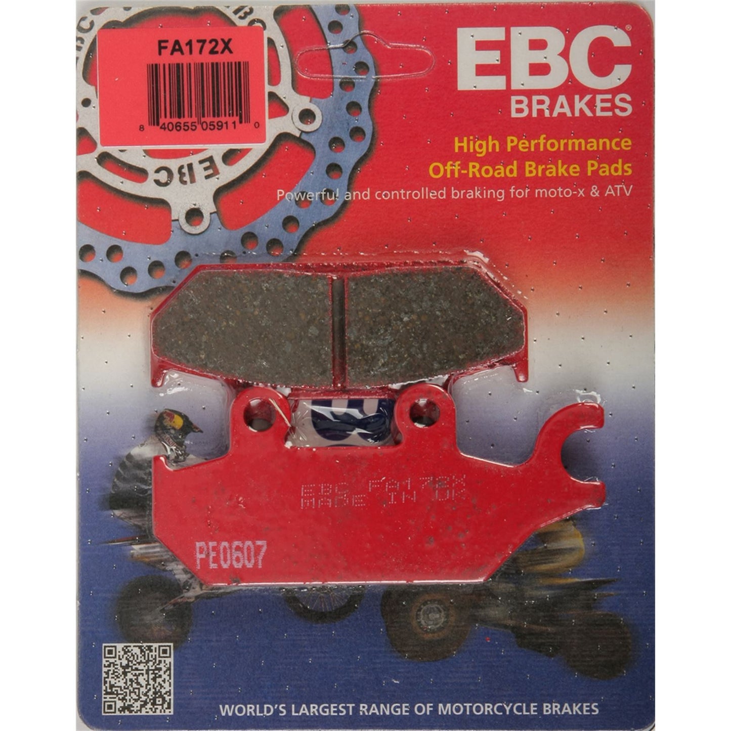 EBC Brakes Brake Pads FA172X_291062