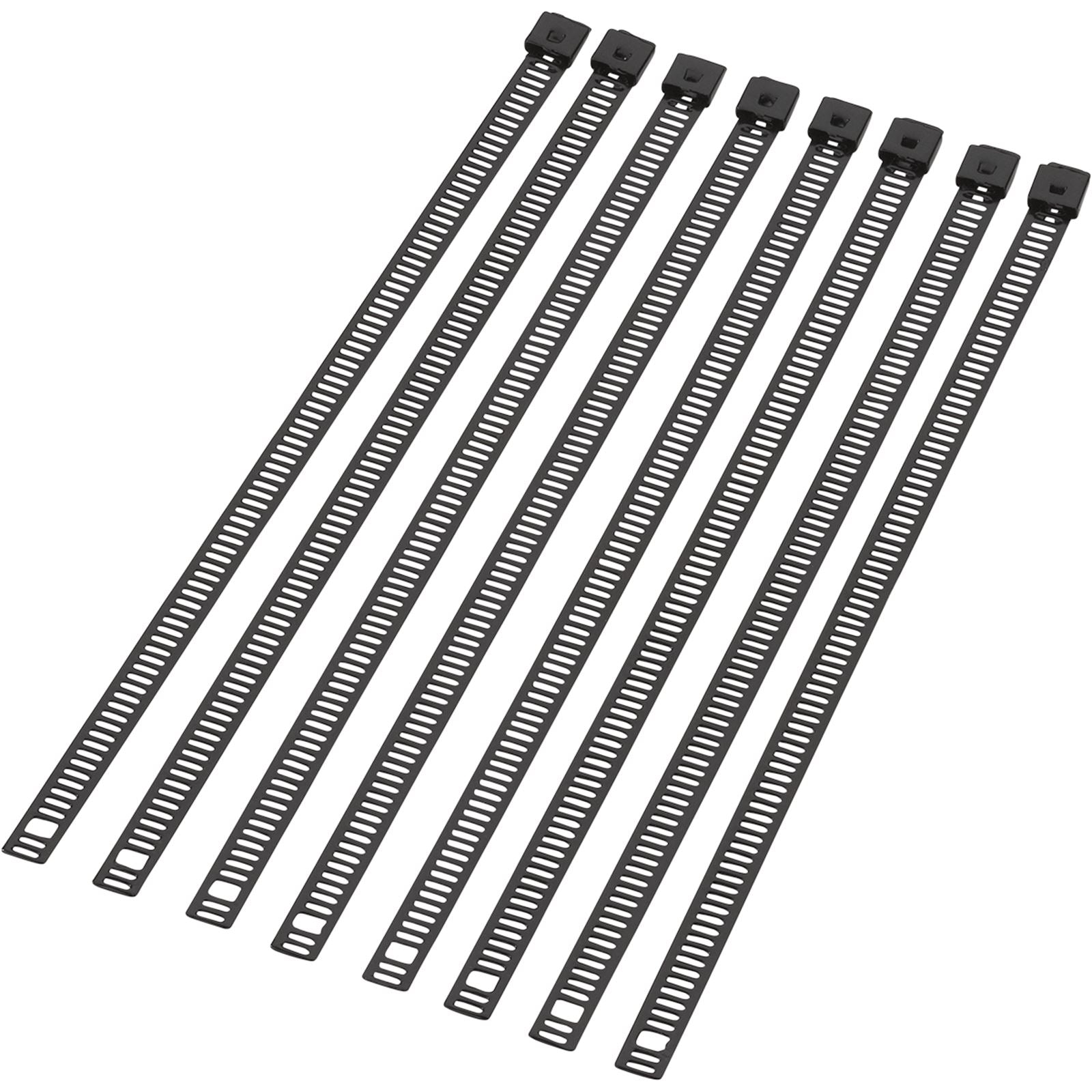 Moose Offroad Cable Tie - Black - 8" - 8/Pack 2120-0643_437845