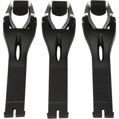 Moose Offroad Strap/Buckle Kit - Black 3430-0844_441728