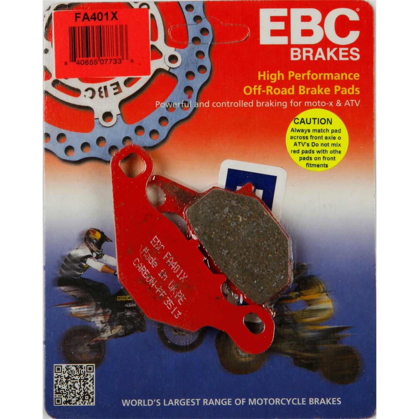 EBC Brakes Brake Pads FA401X_291104
