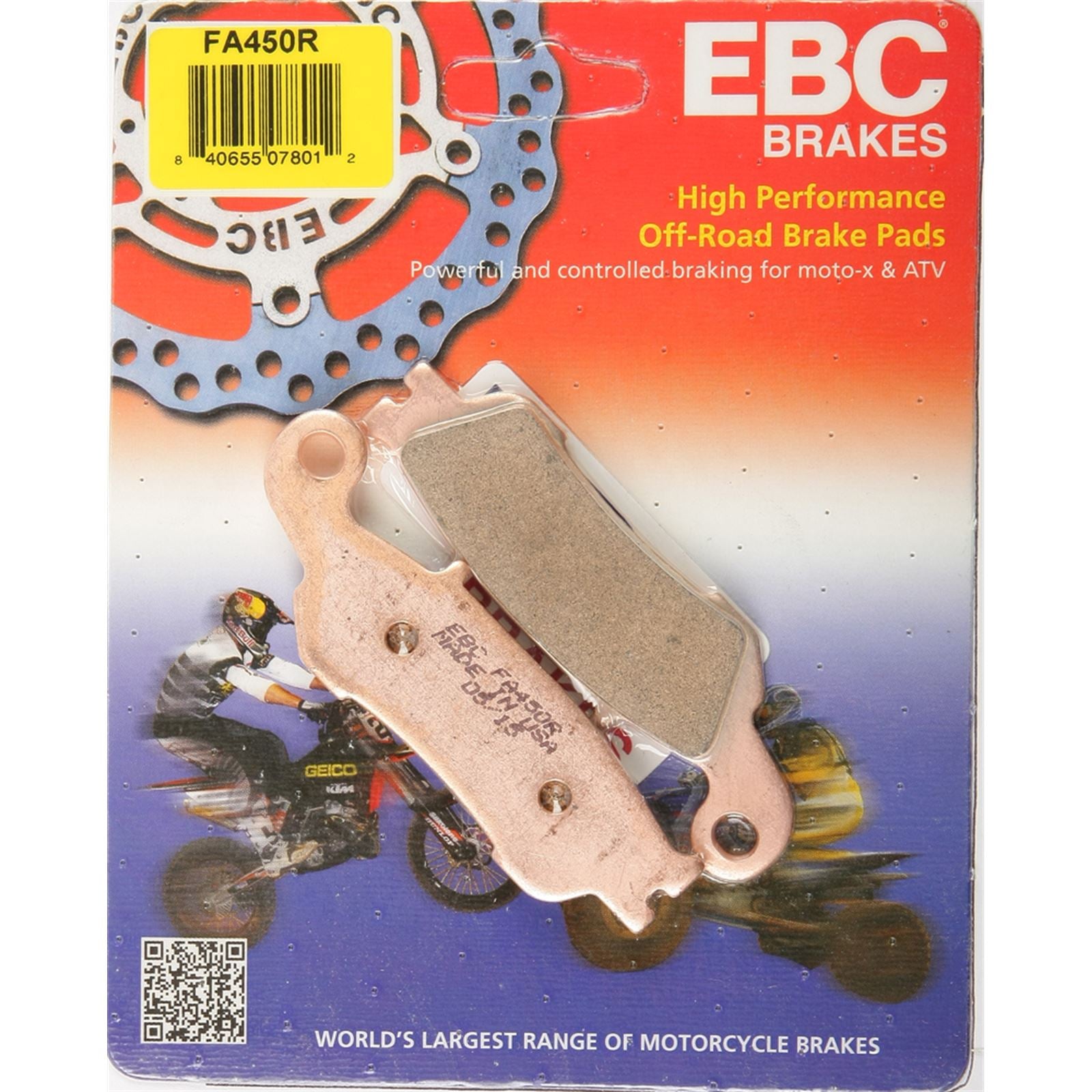 EBC Brakes Brake Pads FA450R_291107