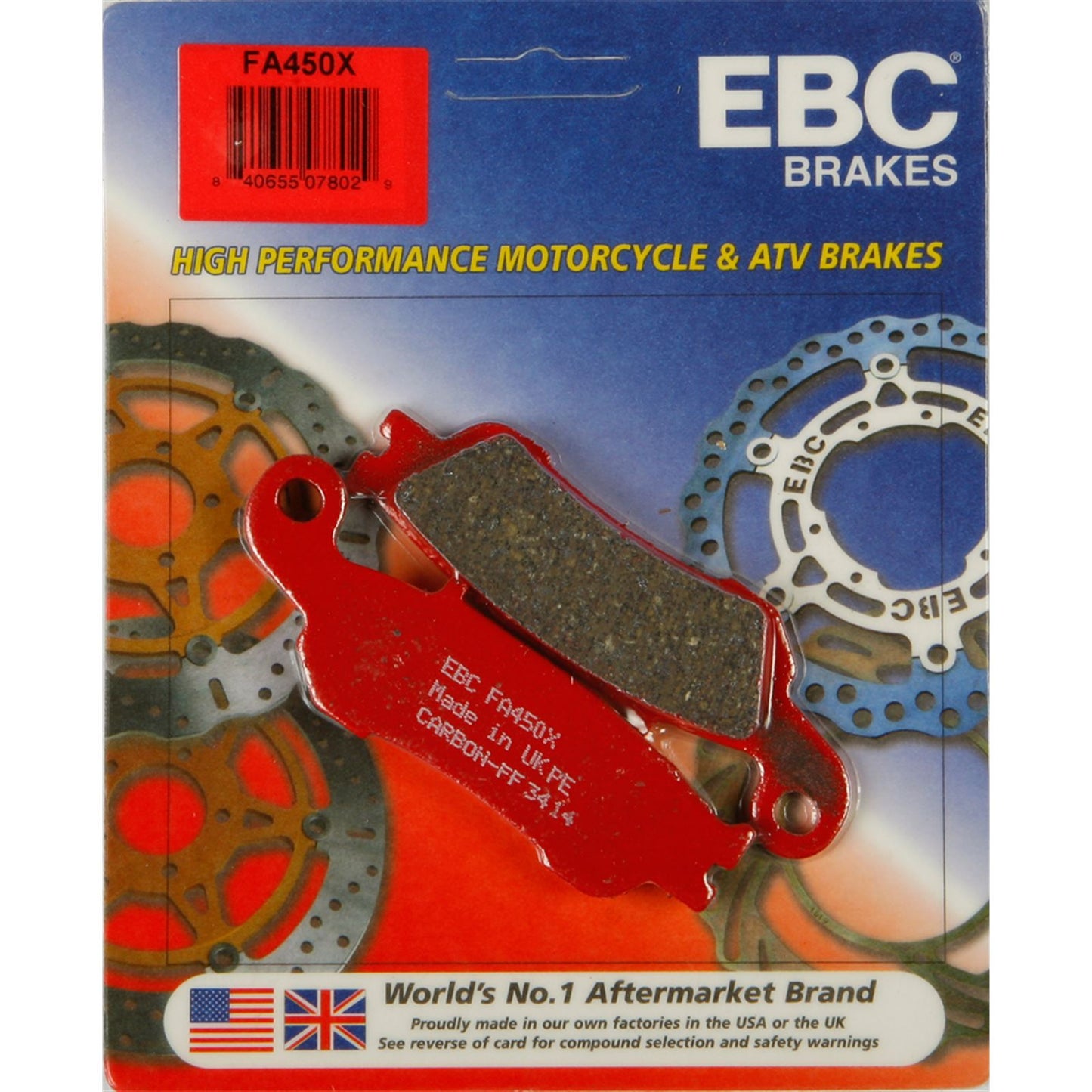EBC Brakes Brake Pads FA450X_291108