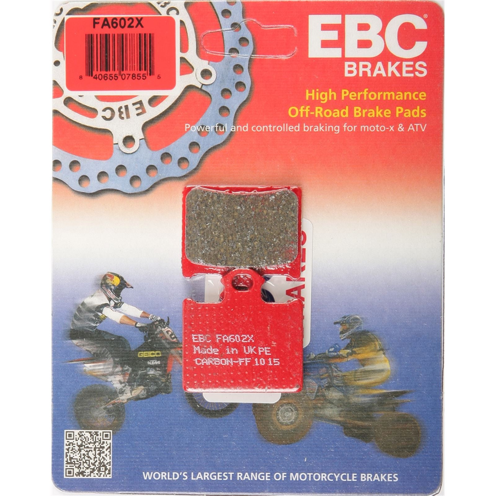 EBC Brakes Brake Pads FA602X_291110