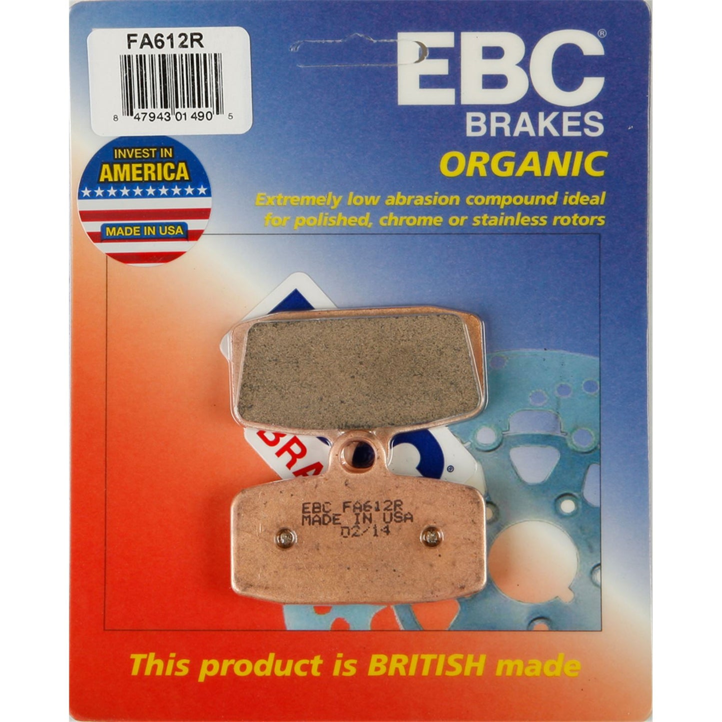 EBC Brakes Brake Pads FA612R_291111