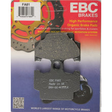 EBC Brakes Brake Pads FA81_291112