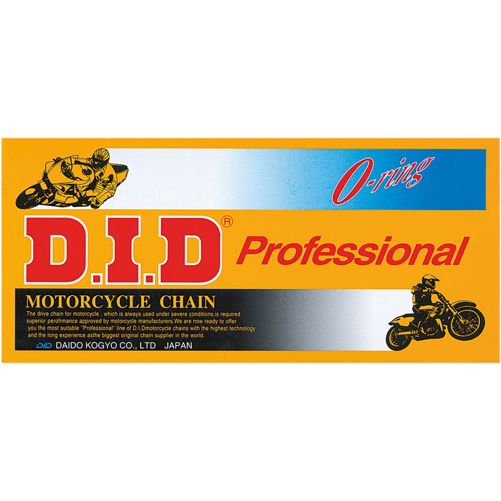 D.I.D. 630 - Pro V Series - O-Ring Chain - 96 Links [MPN: 630VX96FB]_372914