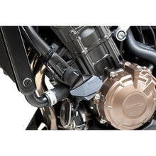 Puig Frame Sliders R12 Black for Honda 9443N_460922