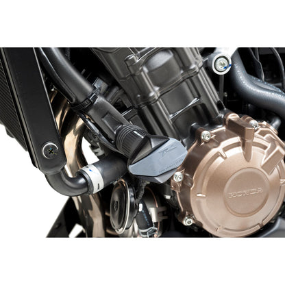 Puig Frame Sliders R12 Black for Honda 9443N_460922