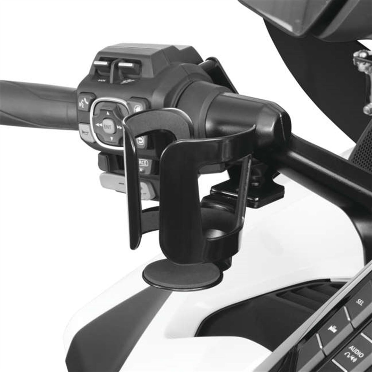 Show Chrome Black Beverage Holder for Honda GL1800 52-947BK_995294