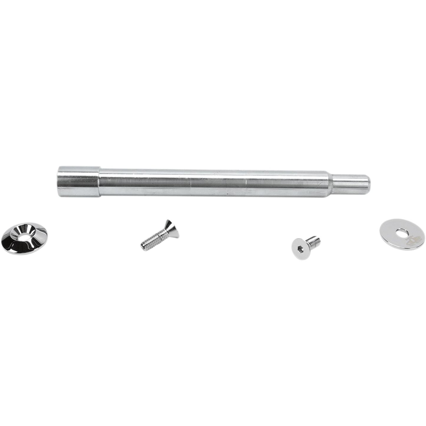 Paul Yaffe's Bagger Nation Axle - Smooth - 25 mm - FLHT [MPN: YAXLE-08-SM-C]_451898