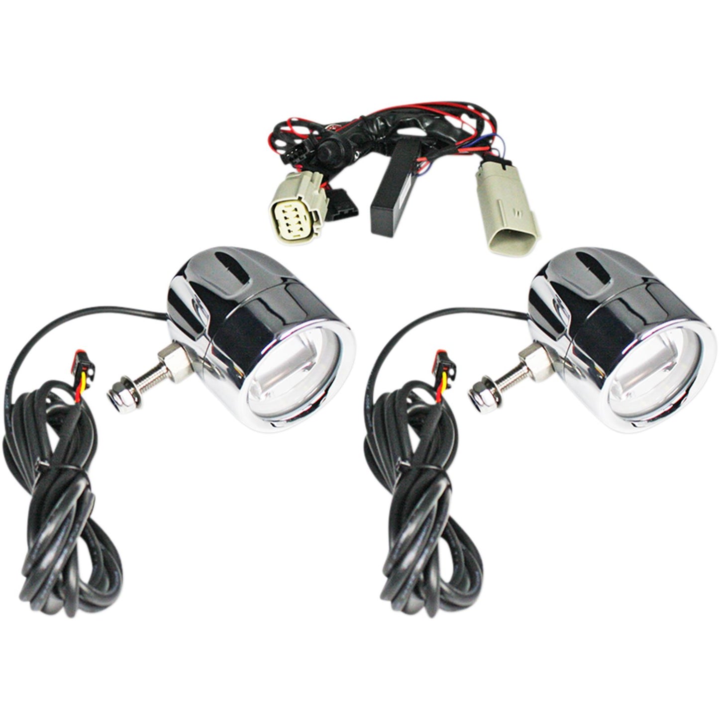 Custom Dynamics ProBeam LED Fog Light - Trike - Chrome PB-FOG-TKE-C_367324