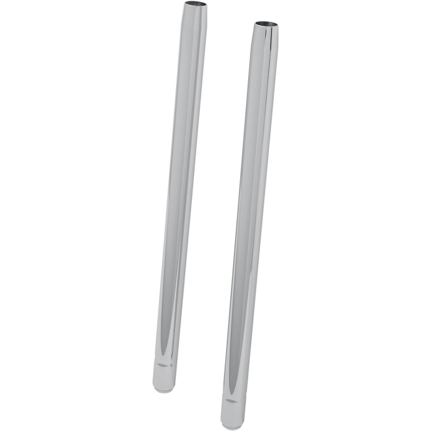 Custom Cycle Show Chrome Fork Tubes - 35 mm - 23.25" - Showa [MPN: T4030]_367175