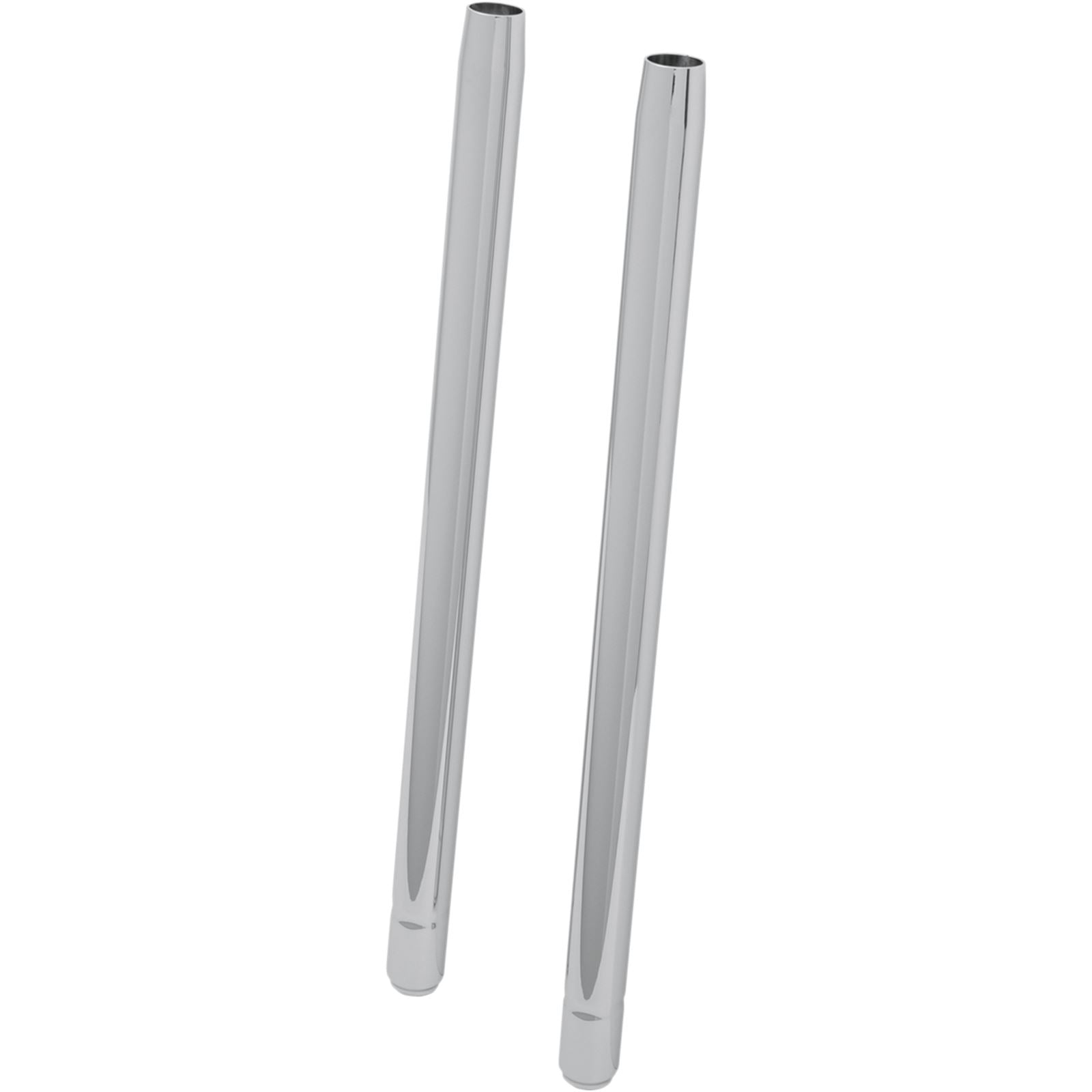 Custom Cycle Show Chrome Fork Tubes - 35 mm - 23.25" - Showa [MPN: T4030]_367175
