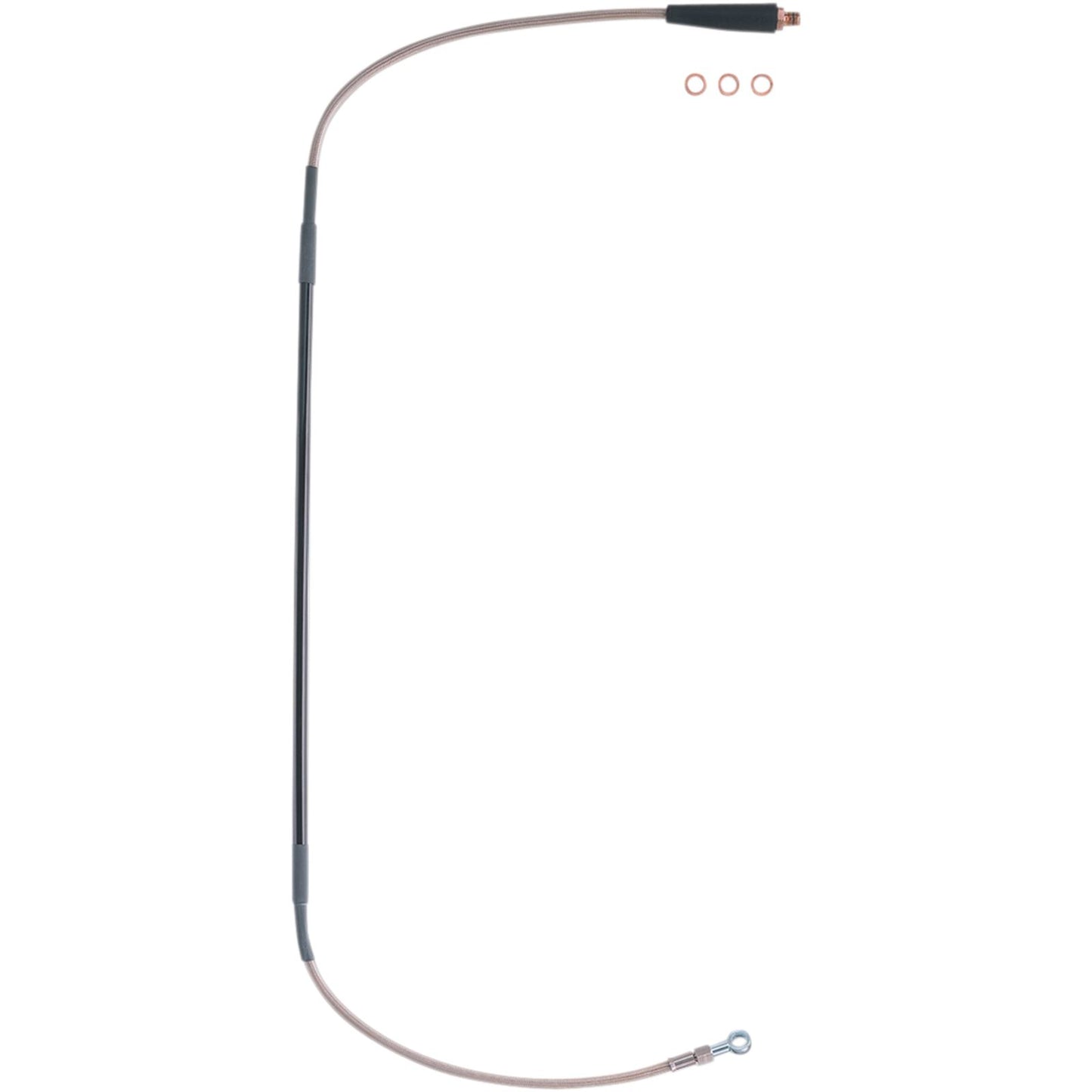 Moose Offroad Brake Line - Front - Stainless Steel for Honda MH02-1043_439820