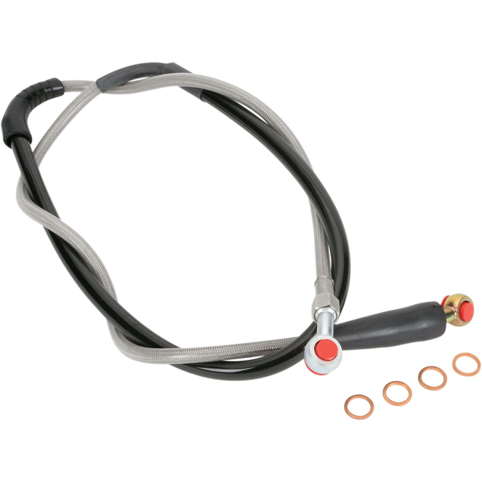 Moose Offroad Brake Line - Front - Stainless Steel for Honda MH02-1043_439821