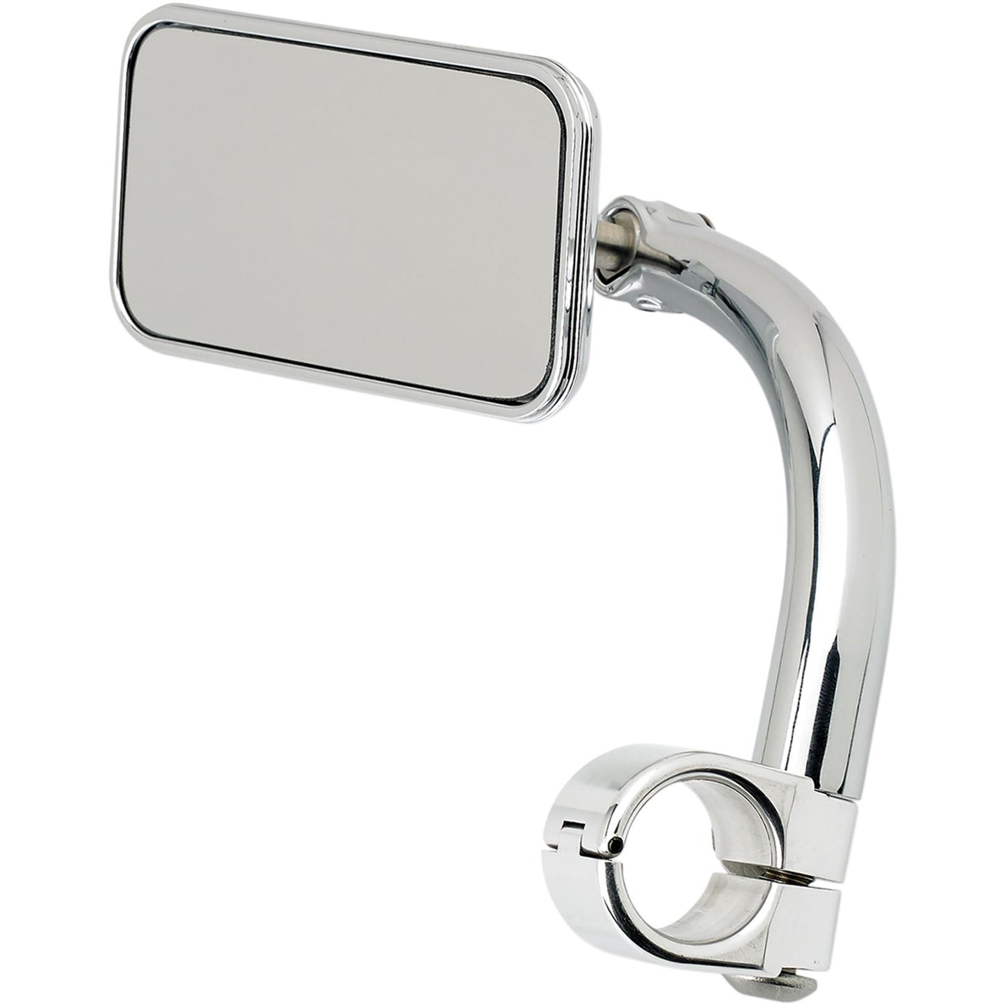 Biltwell Inc. Rectangular Clamp-On Mirror - 7/8" - Chrome 6502-278-501_353014