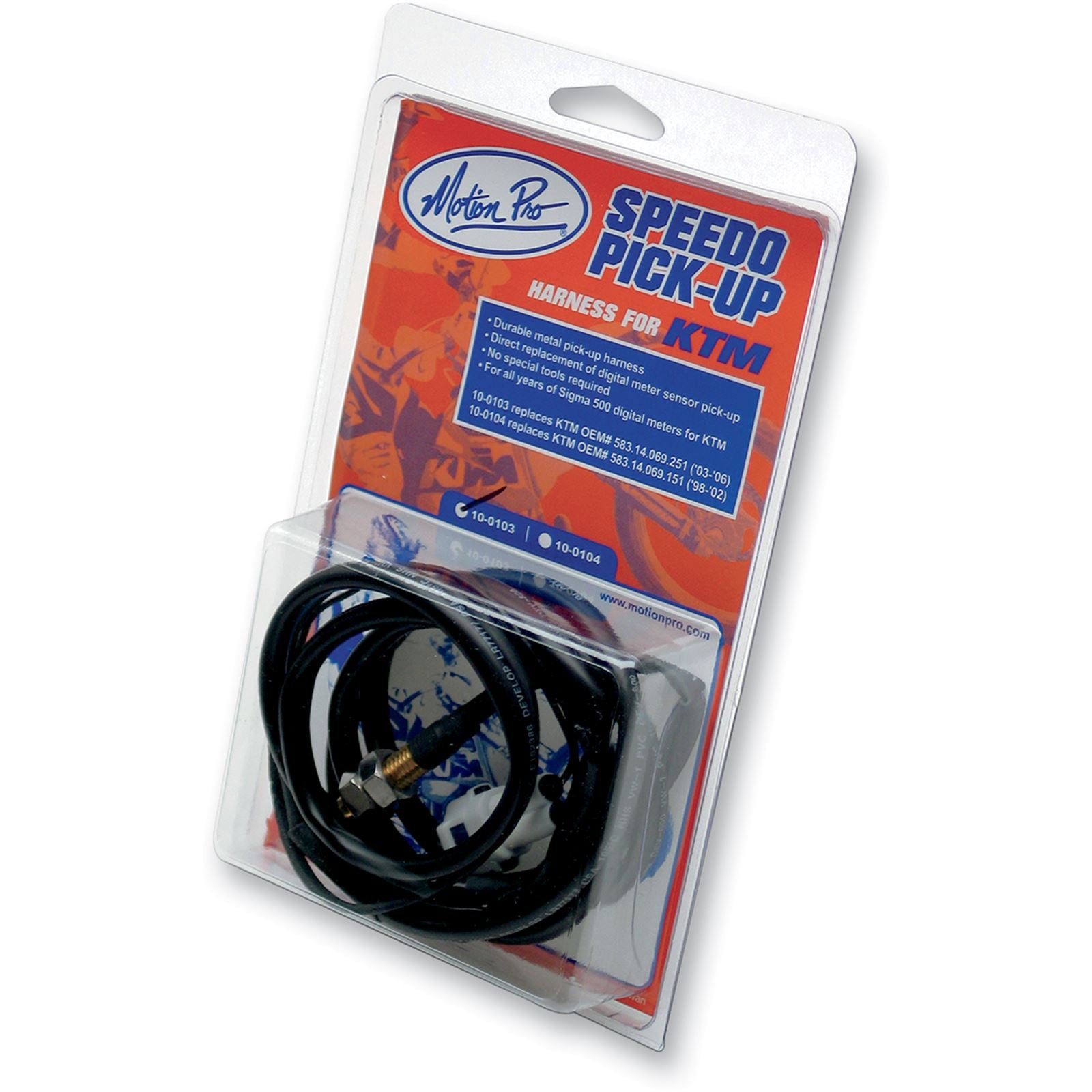 Motion Pro Black Vinyl Speedo Cable [MPN: 10-0103]_444986