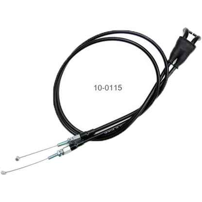 Motion Pro Black Vinyl Throttle Push-Pull Cable Set 10-0115_291223