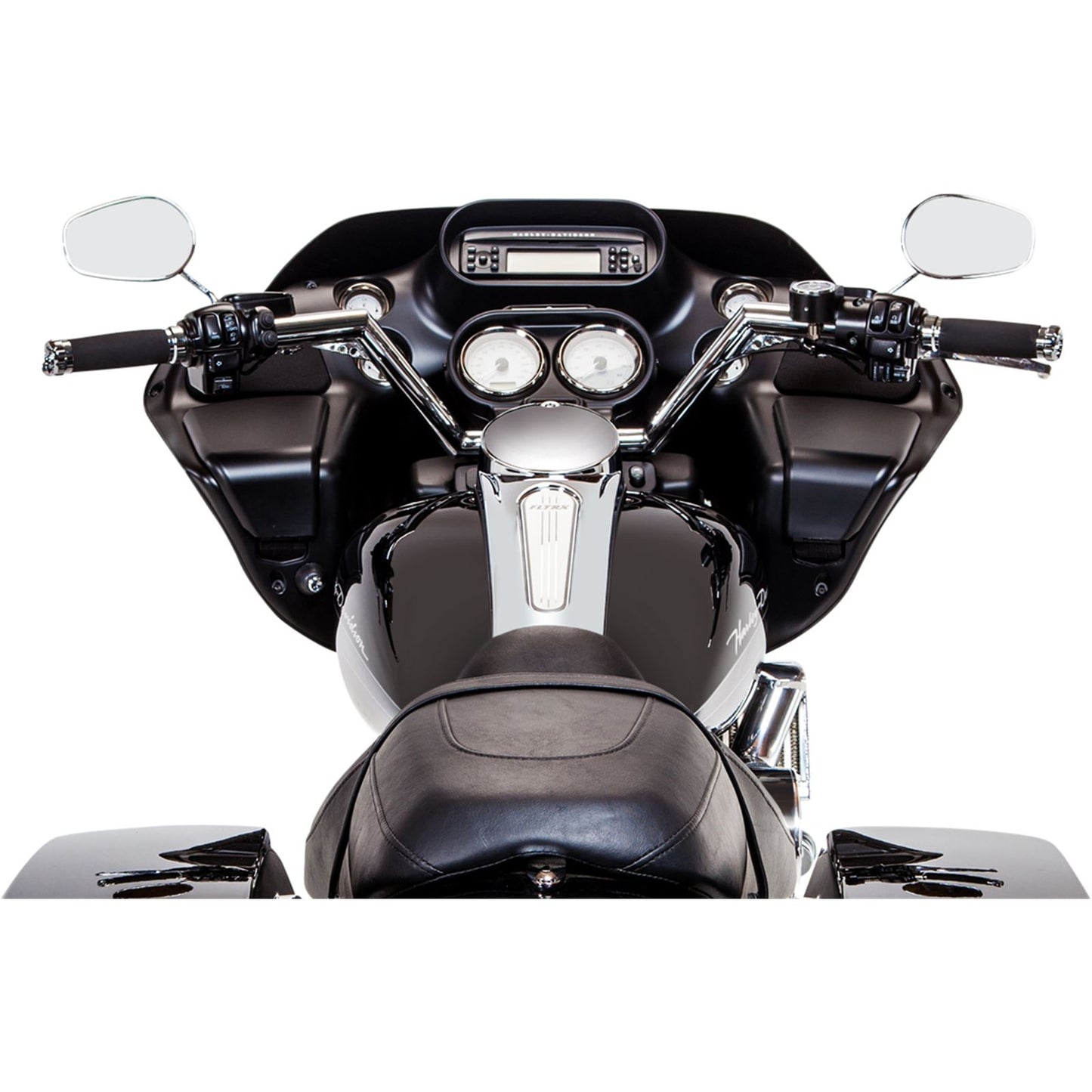 Trask Performance Chrome V-Line 2+ Handlebar [MPN: TM-2020CH]_485344
