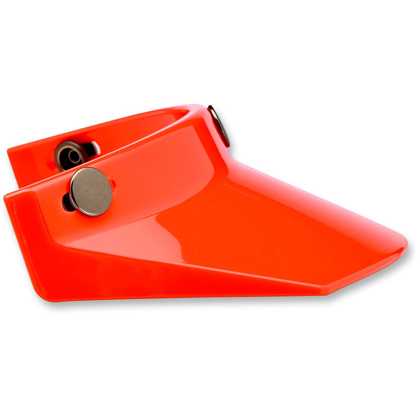 Biltwell Inc. Moto 3-Snap Visor - Orange 2002-565_352634