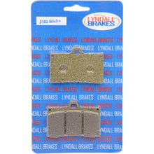 Lyndall Brakes Brake Pads - Gold+ Fits Brembo 4 Piston Calipers for Indian Victory [MPN: 7138-GPLUS]_419870