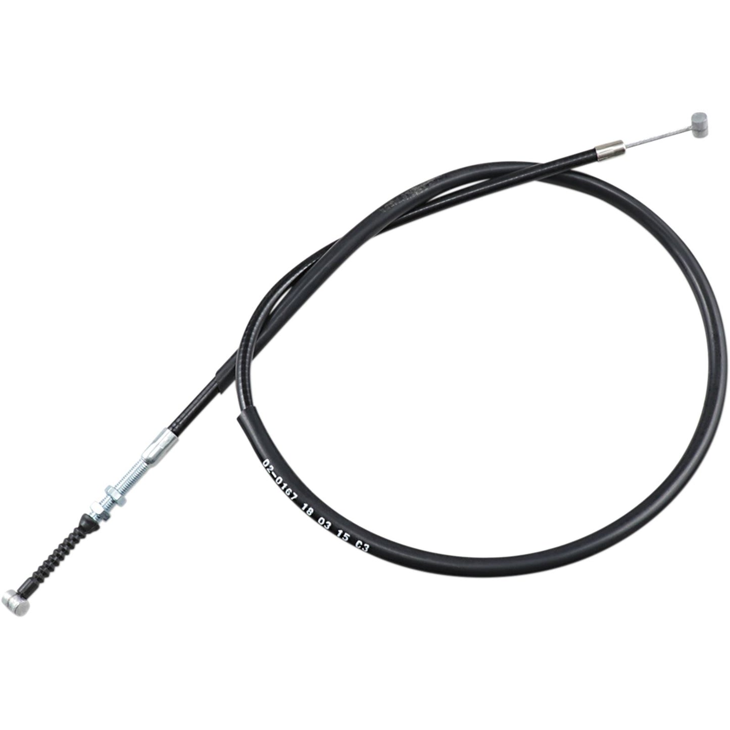 Motion Pro Black Vinyl Front Brake Cable 02-0167_445646