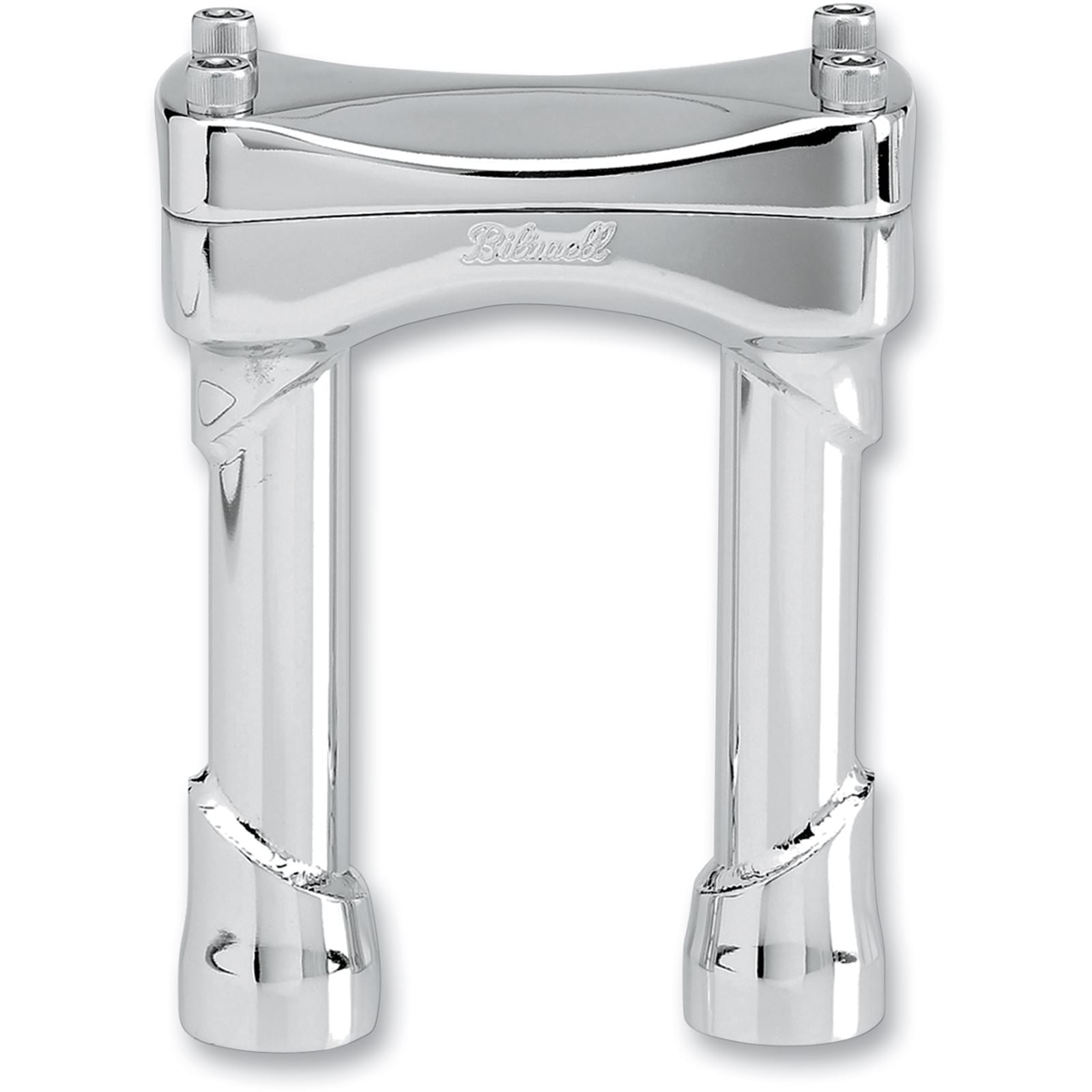 Biltwell Inc. Chrome 6" Murdock Risers 6403-105-06_352887