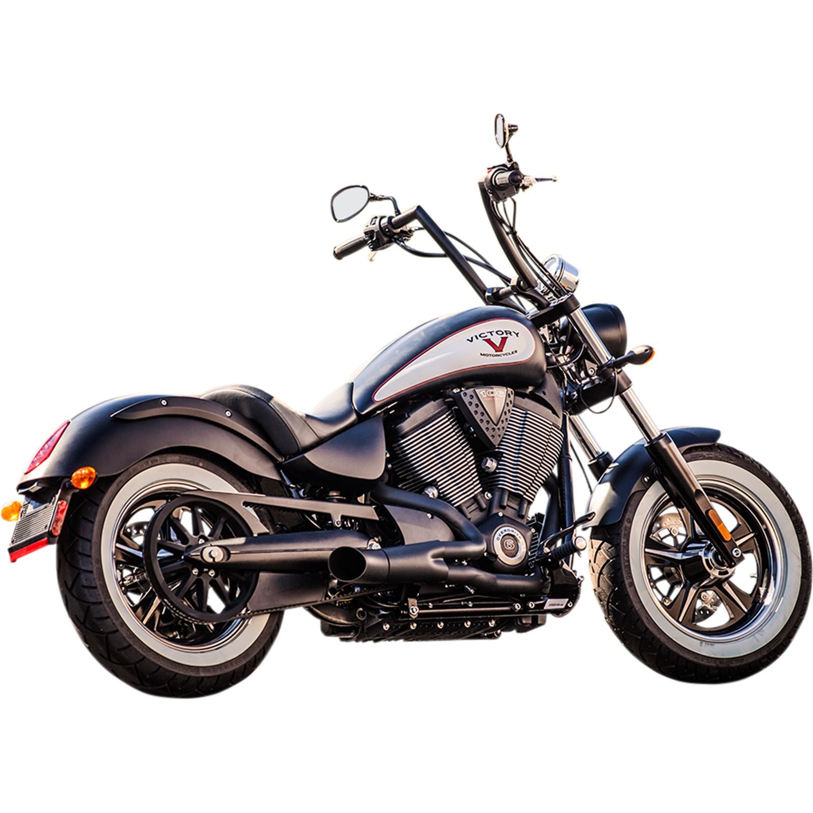 Trask Performance Hot Rod 2:1 Exhaust - Black - Victory [MPN: TM-3034BK]_485488