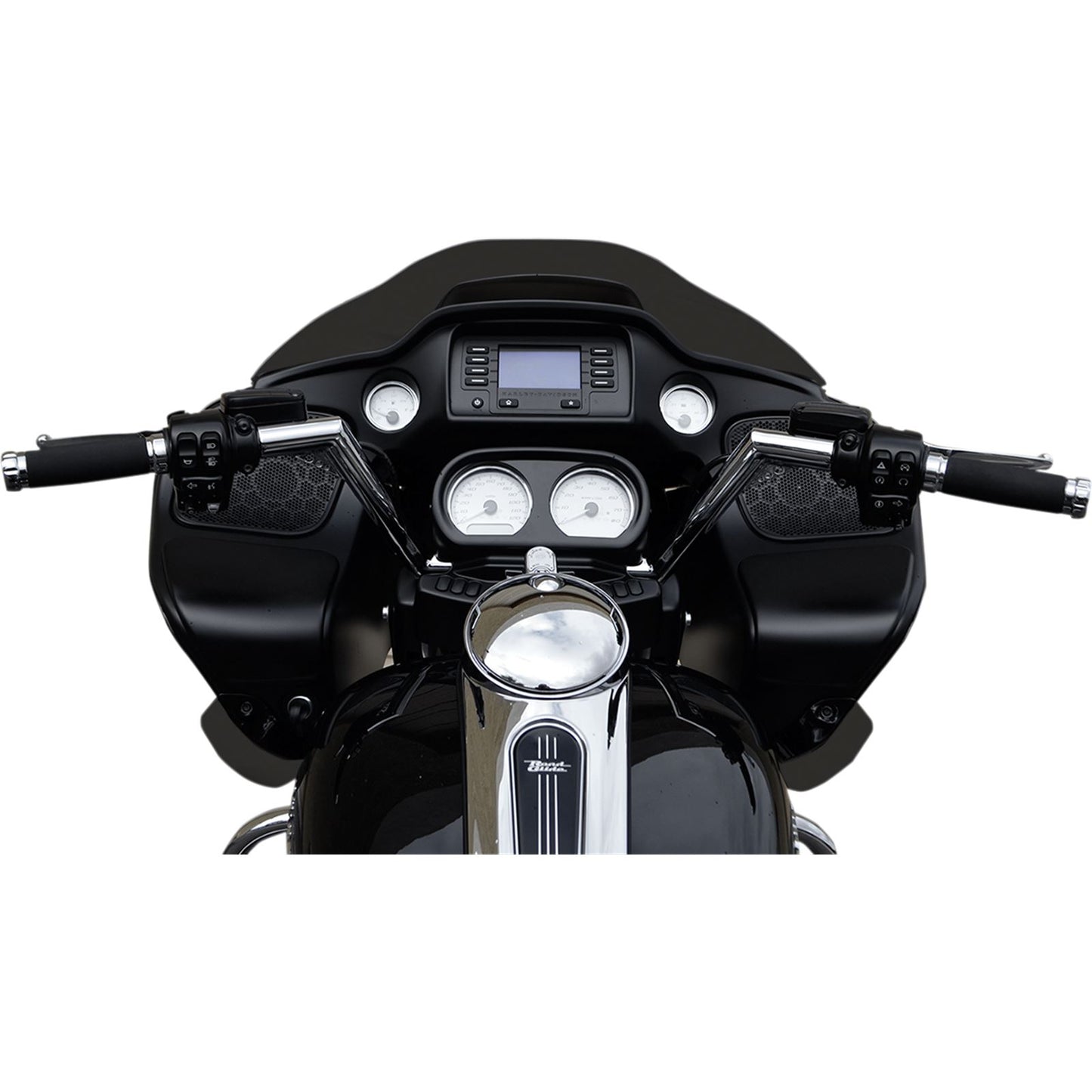 Trask Performance Chrome V-Line FLTR Handlebar [MPN: TM-20205CH]_485350