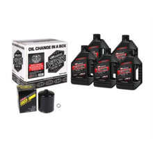 Maxima Milwaukee-Eight Synthetic 20W-50 Oil Change Kit - Black Filter 90-129015PB_677591