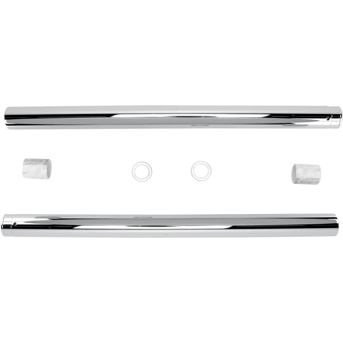 Custom Cycle Show Chrome Fork Tubes - 49 mm - 27.50" [MPN: T 2014]_367102