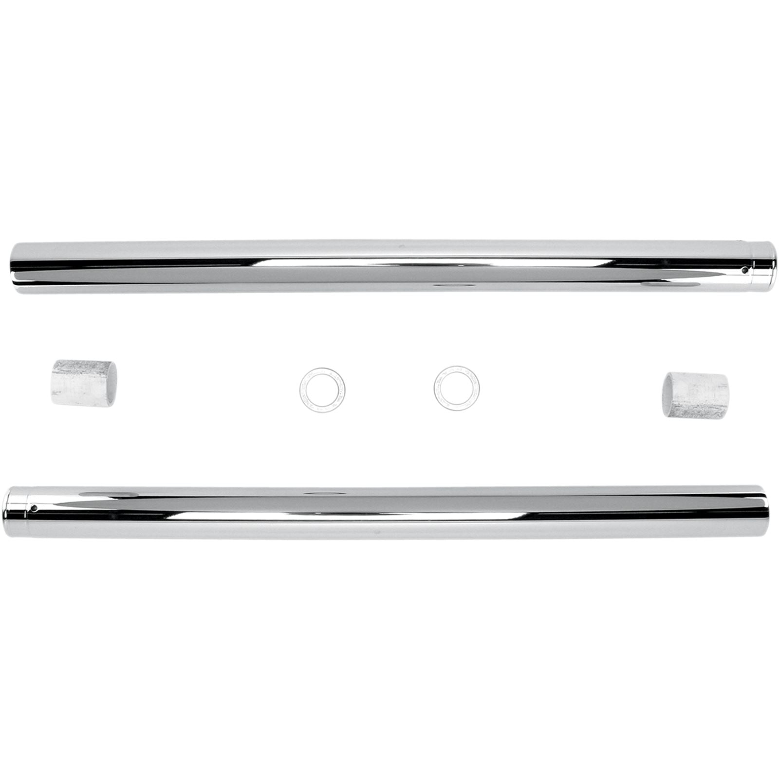 Custom Cycle Show Chrome Fork Tubes - 49 mm - 27.50" [MPN: T 2014]_367102