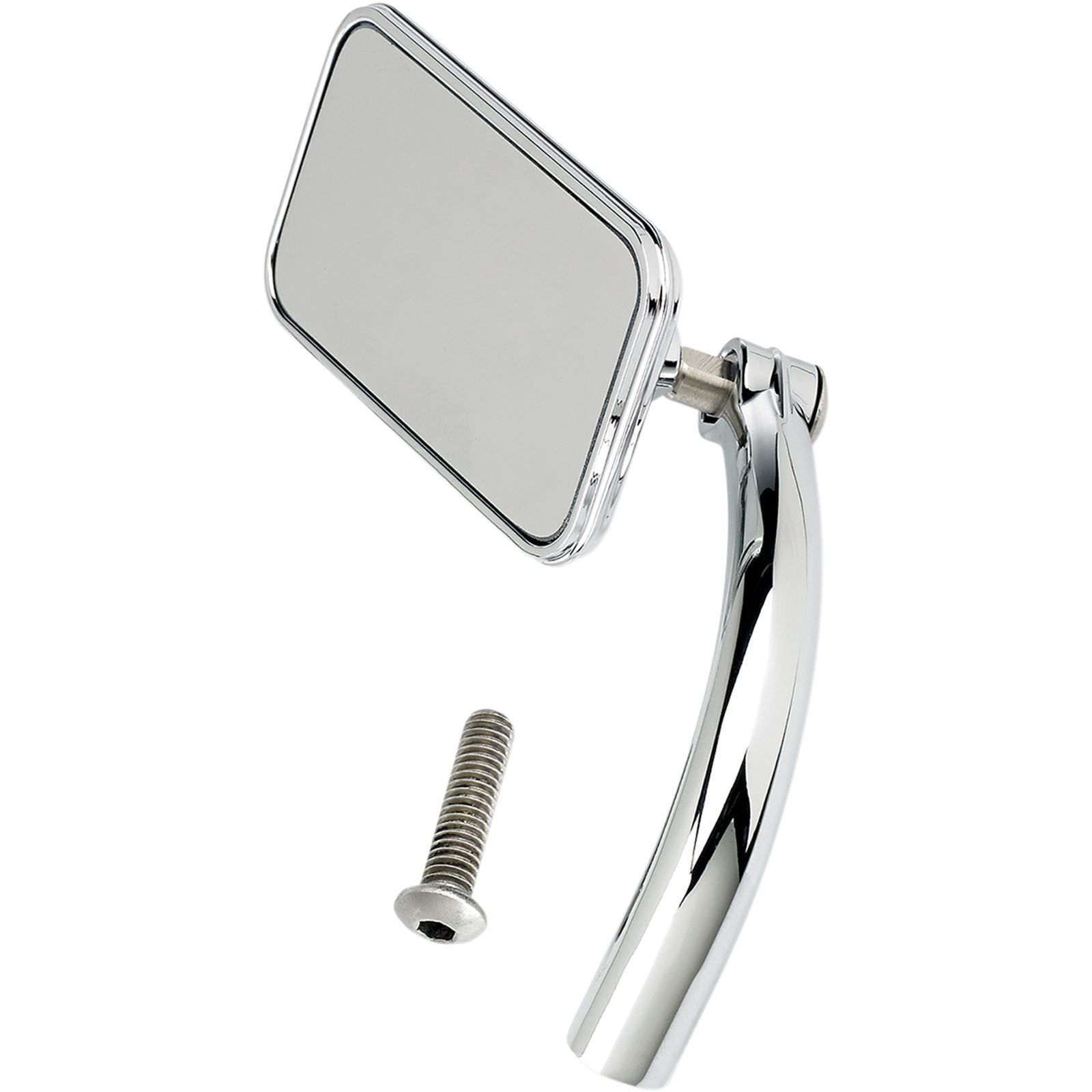 Biltwell Inc. Rectangular Mirror - Chrome 6502-100-501_353006