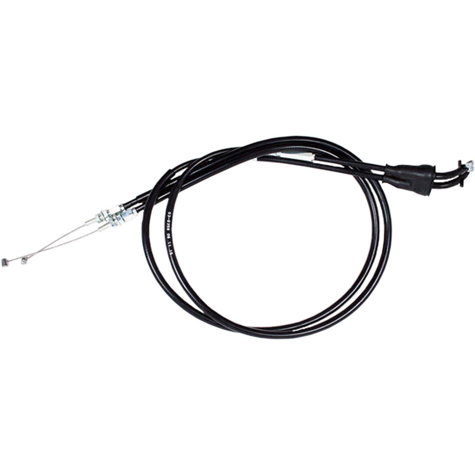 Motion Pro Black Vinyl Throttle Push-Pull Cable Set 03-0358_291333