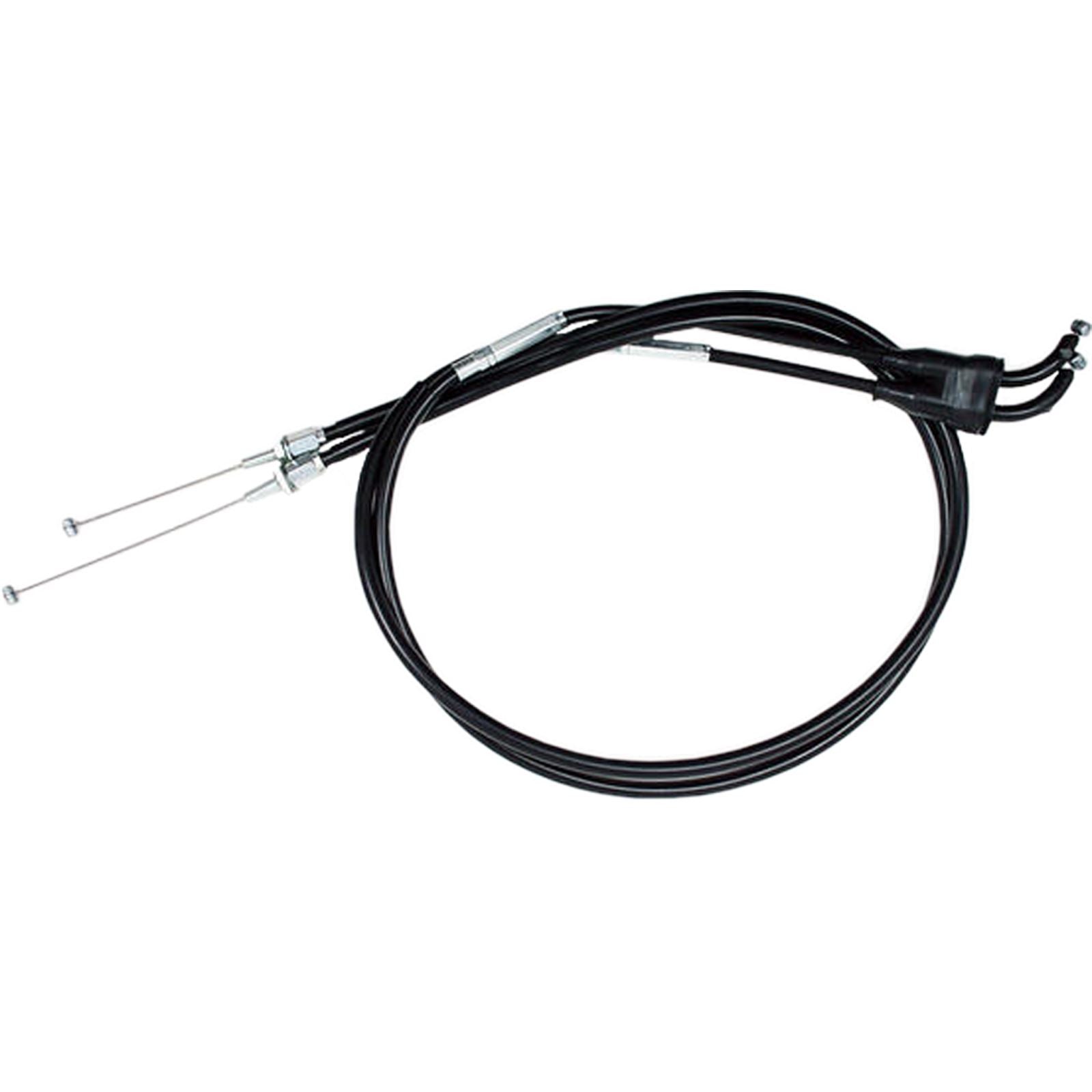 Motion Pro Black Vinyl Throttle Push-Pull Cable Set 03-0365_291334
