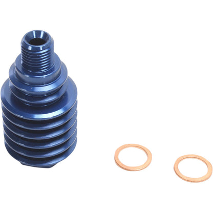 Moose Offroad Rear Brake Caliper Cooler - Blue 1701-0598_437060