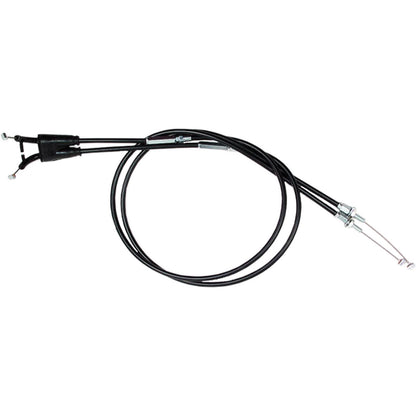 Motion Pro Black Vinyl Throttle Push-Pull Cable Set 03-0396_291346