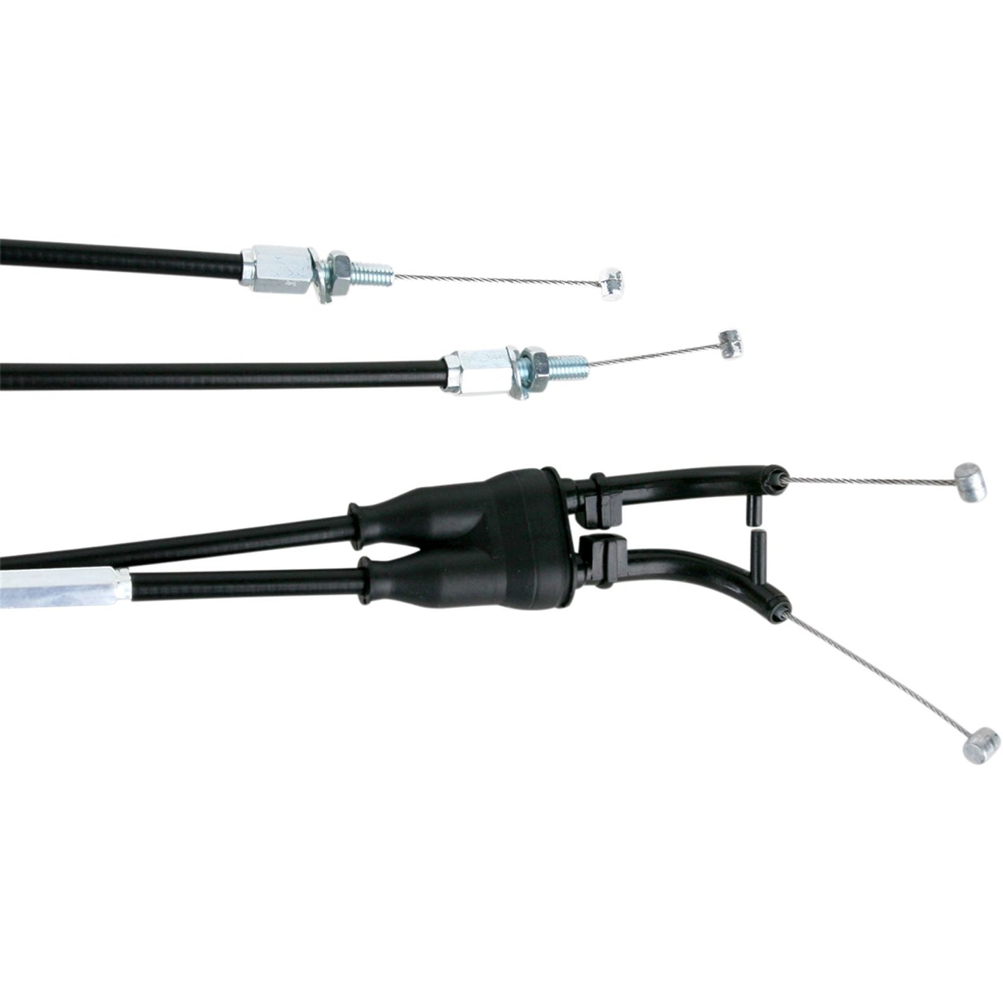 Motion Pro Black Vinyl Throttle Push-Pull Cable Set 03-0396_444322