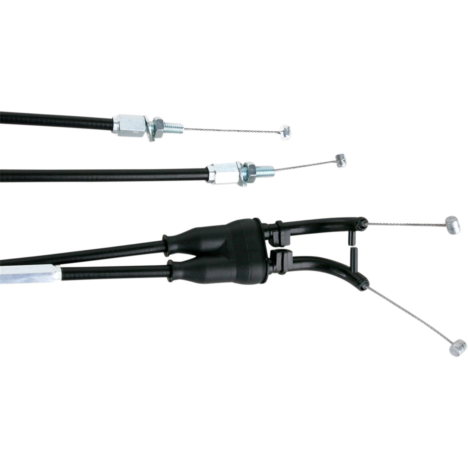 Motion Pro Black Vinyl Throttle Push-Pull Cable Set 03-0396_444322