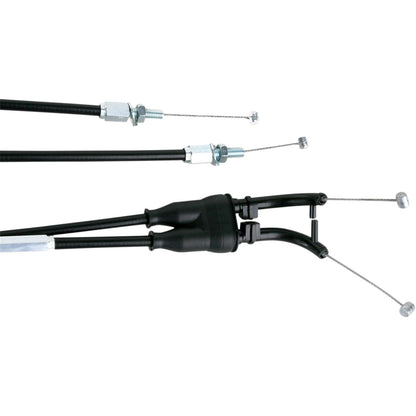 Motion Pro Black Vinyl Throttle Push-Pull Cable Set 03-0396_444322