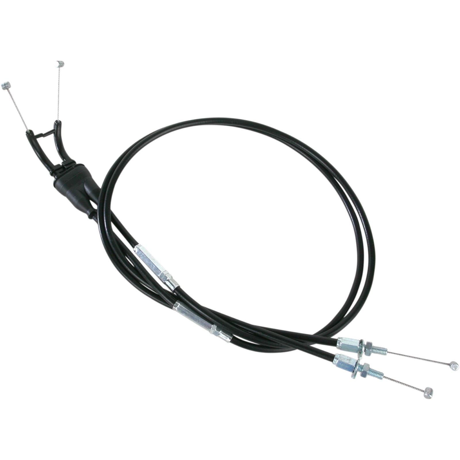 Motion Pro Black Vinyl Throttle Push-Pull Cable Set 03-0396_444323