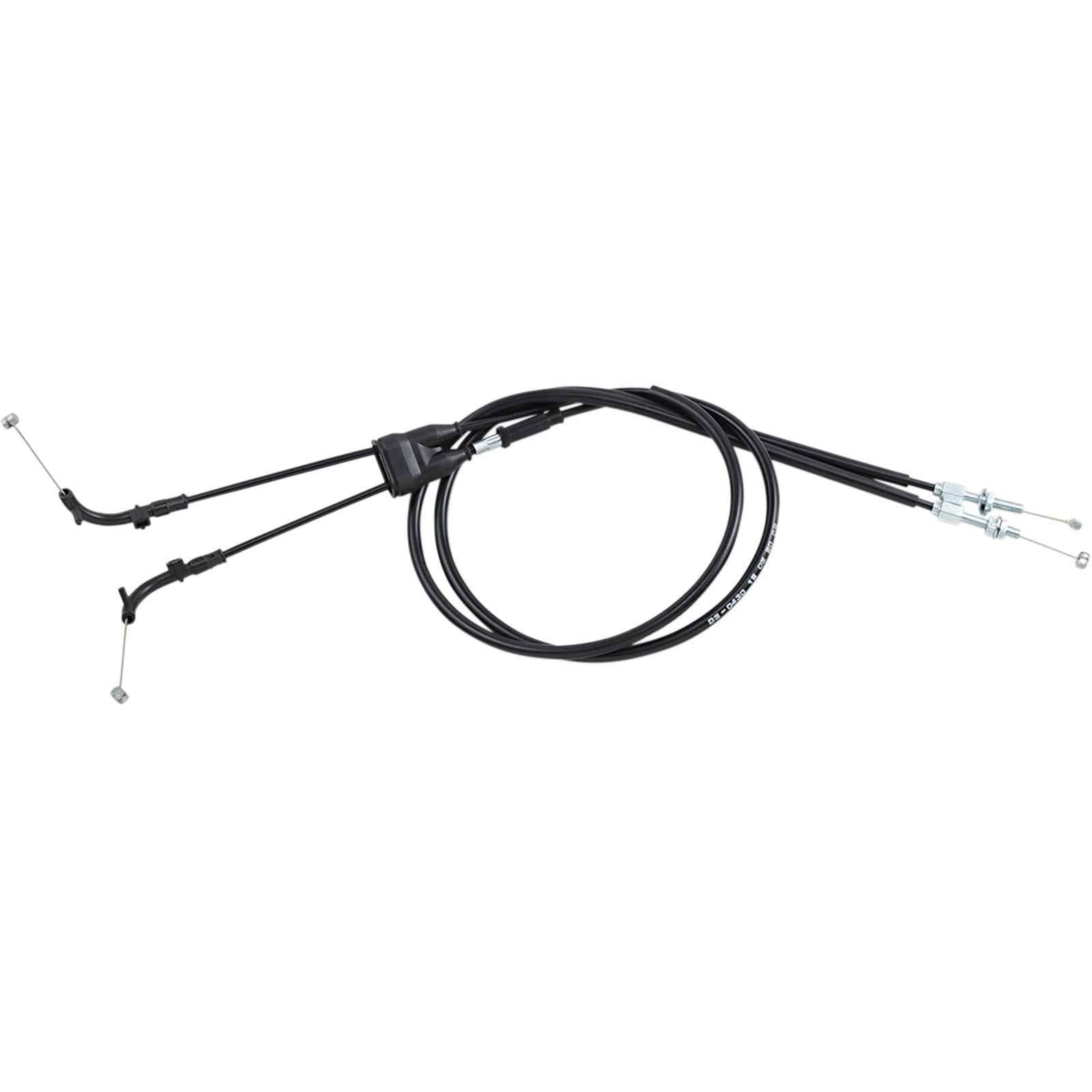 Motion Pro Black Vinyl Throttle Cable Set + 1" 03-0430_444376