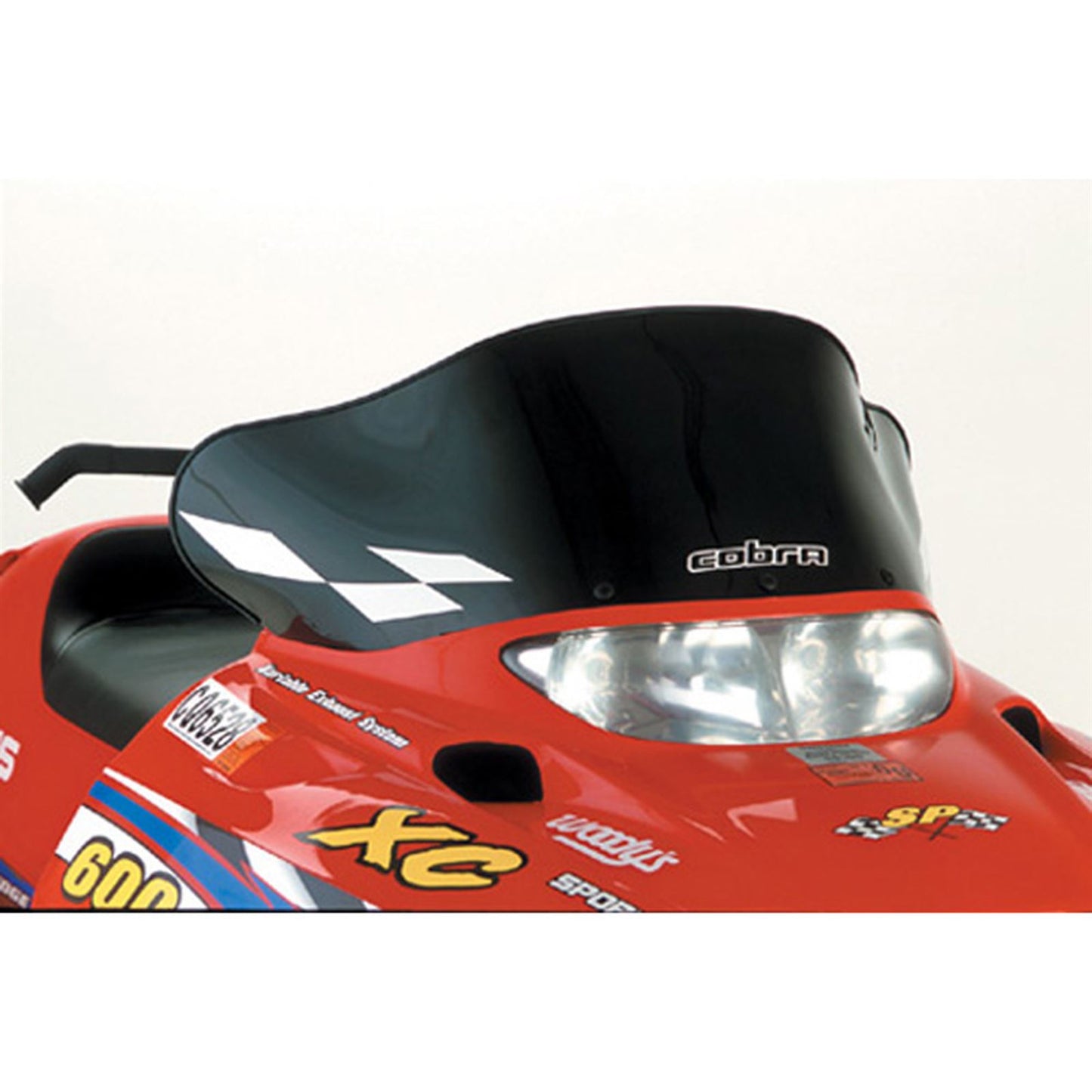 Powermadd Windshield - 11.5" - Black for Polaris 11520_600109