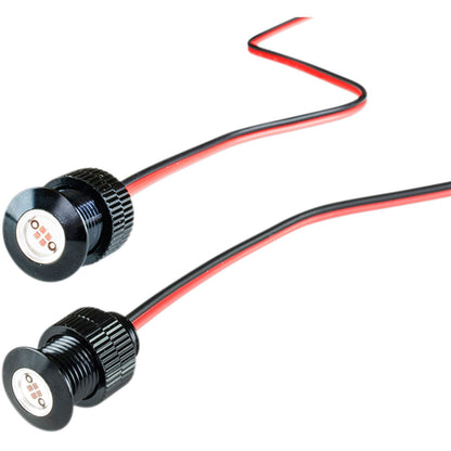 Paul Yaffe's Bagger Nation Super Bright Red LED - Black [MPN: BOLTS-BRK-B]_452178