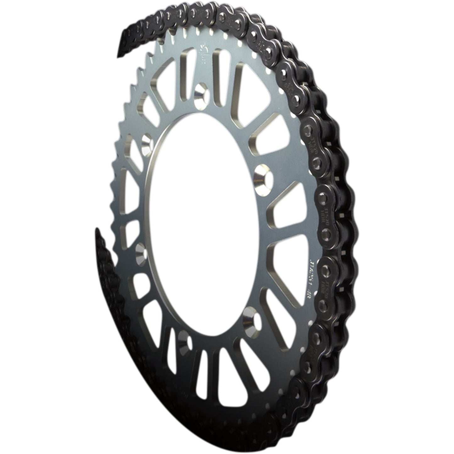 JT Sprockets 420 HDR - Heavy Duty Drive Chain - Steel - 124 Links JTC420HDR124SL_401090