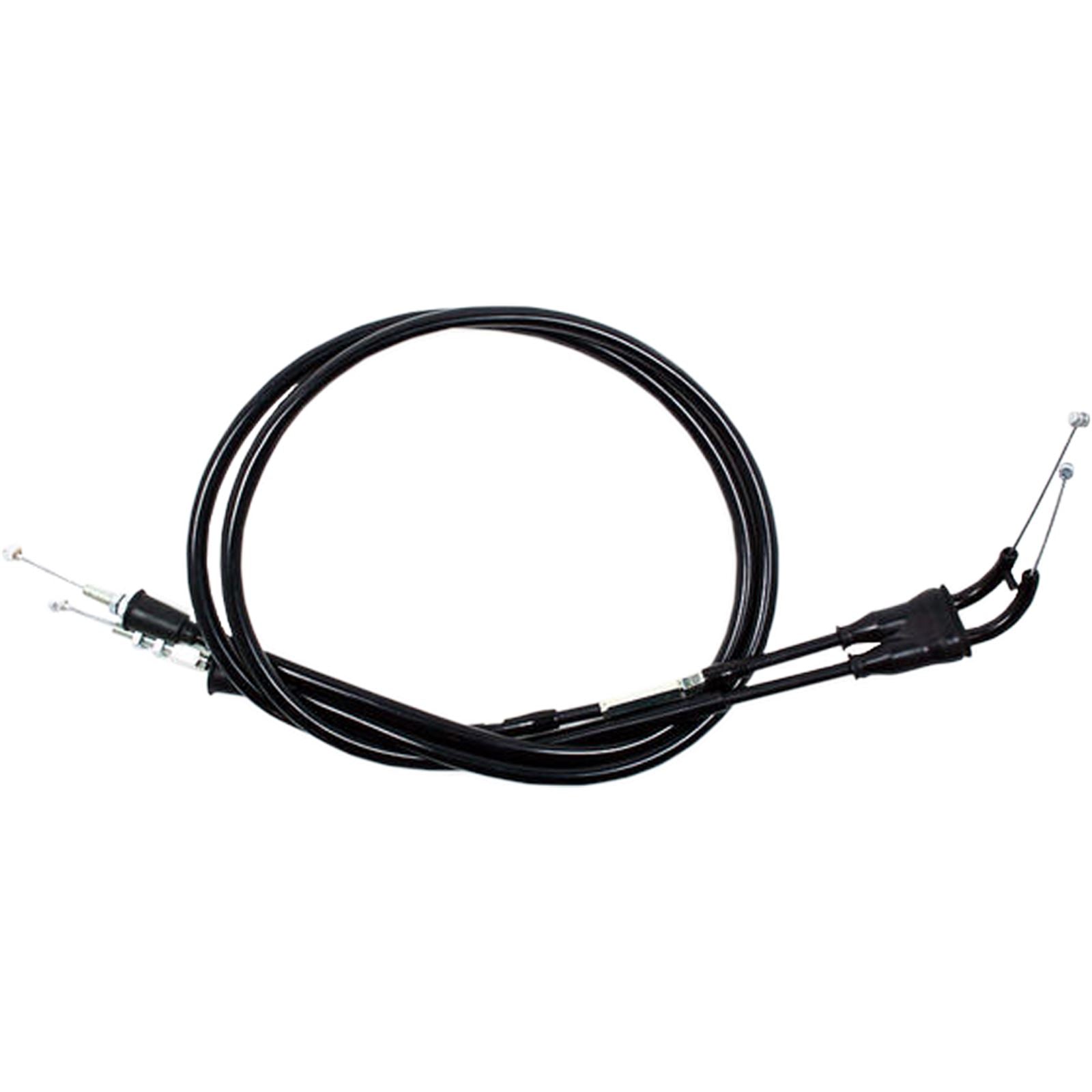 Motion Pro Black Vinyl Throttle Push-Pull Cable Set 04-0278_291389