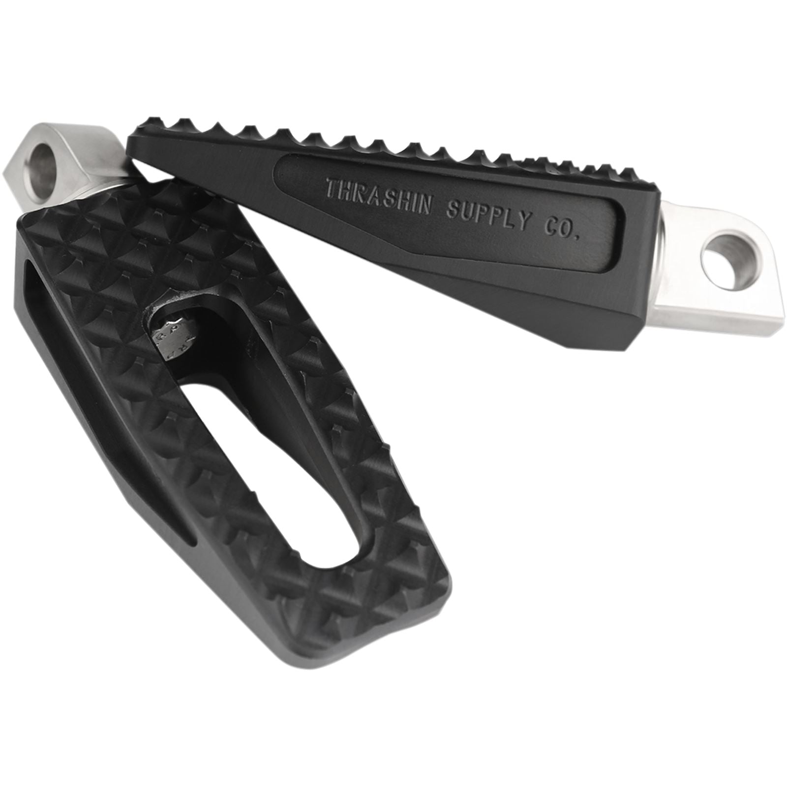 Thrashin Supply Company P-54 Footpegs - 1.375" Black [MPN: TSC-2021-1]_483374